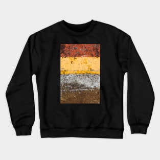 Multi colored texture Crewneck Sweatshirt